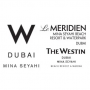Отели W Dubai — Mina Seyahi The Westin Dubai Mina Seyahi Beach Resort & Marina Le Meridien Mina Seyahi Beach Resort & Waterpark