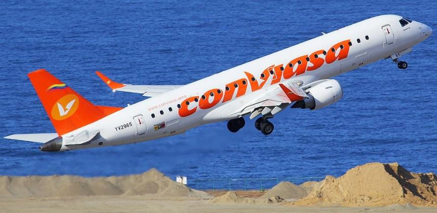 Авиакомпания Conviasa сократит время полета в Венесуэлу на 7-10 часов