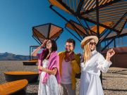 На Роза Пик появился уникальный интерактивный арт-объект «Источник энергии»